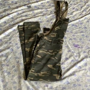 Forever 21 Camo Overalls
